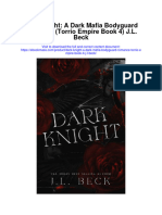 Download Dark Knight A Dark Mafia Bodyguard Romance Torrio Empire Book 4 J L Beck full chapter