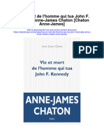 Vie Et Mort de Lhomme Qui Tua John F Kennedy Anne James Chaton Chaton Anne James All Chapter