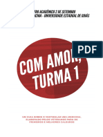 Cartilha Da Turma 2 - 2019 - Com Amor, Turma 1.