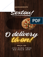 Story Delivery de Pizza Tá On Moderno Marrom - 20240419 - 221510 - 0000