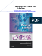 Pulmonary Pathology 2Nd Edition Dani S Zander All Chapter