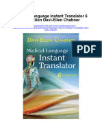Medical Language Instant Translator 6 Ed Edition Davi Ellen Chabner Full Chapter
