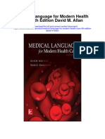 Download Medical Language For Modern Health Care 4Th Edition David M Allan full chapter