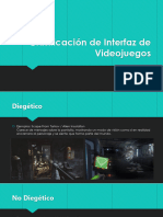 Clasificación de Interfaz de Videojuegos