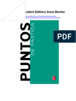 Puntos Student Edition Anne Becher All Chapter