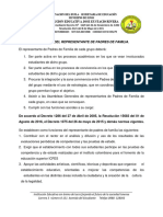 Funciones Del Representante - Padres de Familia