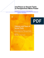 Violence and Peace in Sacred Texts Interreligious Perspectives Maria Power All Chapter