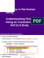 HVPE 1.1 Und Human Being - Self & Body