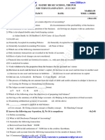 11th Accountancy EM 1st Mid Term Exam 2023 Model Question Paper English Medium PDF Download