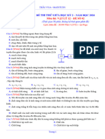 Đề Giữa Kì 2 - Lớp 12 - Số 2