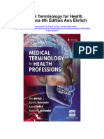 Medical Terminology For Health Professions 8Th Edition Ann Ehrlich Full Chapter