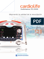 Catálogo Monitor Desfibrilador TEC-8300 Español