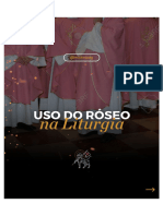 Uso Do Rosa Na Liturgia