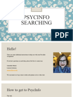As 04 Psycinfo Searching