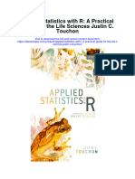 Download Applied Statistics With R A Practical Guide For The Life Sciences Justin C Touchon full chapter