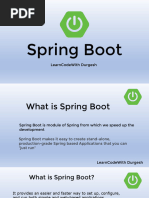 Spring Boot: Learncodewith Durgesh