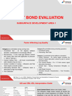 Cement Bond Evaluation