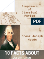 Composers of Classical Periiod