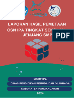 Laporan Pemetaan Osn-S Ipa 2024