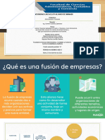 Investigación Sobre 3 Fusiones Realizadas en El País y 3 Fusiones A Nivel Internacional