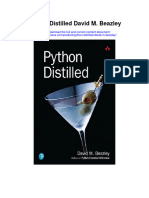 Python Distilled David M Beazley All Chapter