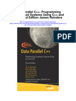 Data Parallel C Programming Accelerated Systems Using C and Sycl 2Nd Edition James Reinders Full Chapter