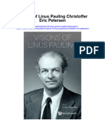 Visions of Linus Pauling Christoffer Eric Petersen All Chapter