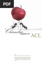 ChandraLearns To ACL