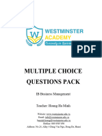 IB Question Package