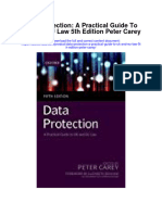 Download Data Protection A Practical Guide To Uk And Eu Law 5Th Edition Peter Carey full chapter