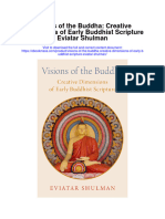 Download Visions Of The Buddha Creative Dimensions Of Early Buddhist Scripture Eviatar Shulman all chapter