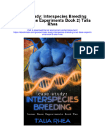 Case Study Interspecies Breeding Lunar Base Experiments Book 2 Talia Rhea Full Chapter