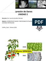 Presentación UNIDAD 2 Expresión de genes