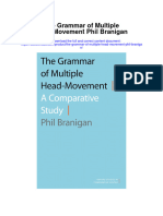 Download The Grammar Of Multiple Head Movement Phil Branigan full chapter