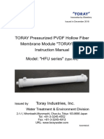 Instruction Manual HFU-Toray