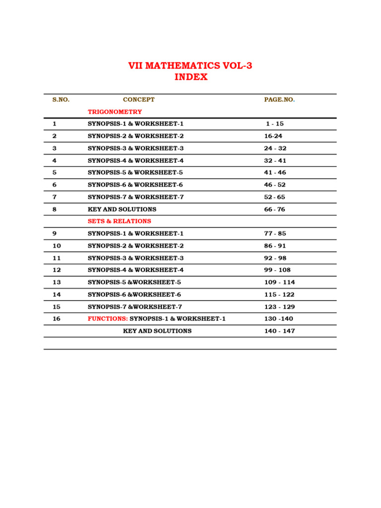 Trigonometry Concepts and Worksheets | PDF | Angle | Trigonometry