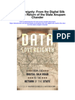 Data Sovereignty From The Digital Silk Road To The Return of The State Anupam Chander Full Chapter