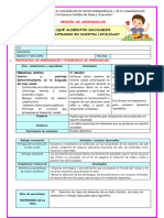 2º U2 S3 Sesion D1 PS Que Alimentos de La Localidad Maestras de Primaria Del Peru