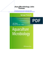 Aquaculture Microbiology John Thomas Full Chapter