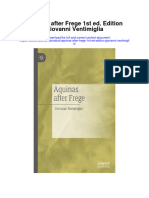 Download Aquinas After Frege 1St Ed Edition Giovanni Ventimiglia full chapter