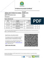 Certificado Nacional de Covid-19