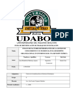 Ensayo de Factores Determinantes de La Gestion de Conocimiento