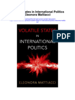 Download Volatile States In International Politics Eleonora Mattiacci all chapter