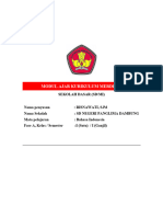 MODUL AJAR KURIKULUM MERDEKA BHS INDONESIA KLS 1