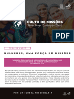 SGM - MARÇO - Culto de Missões 2024