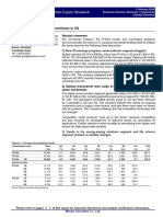 Mizuho Securities 6961@JP Enplas (6961, NR) 3Q results standstill in 2Q continue