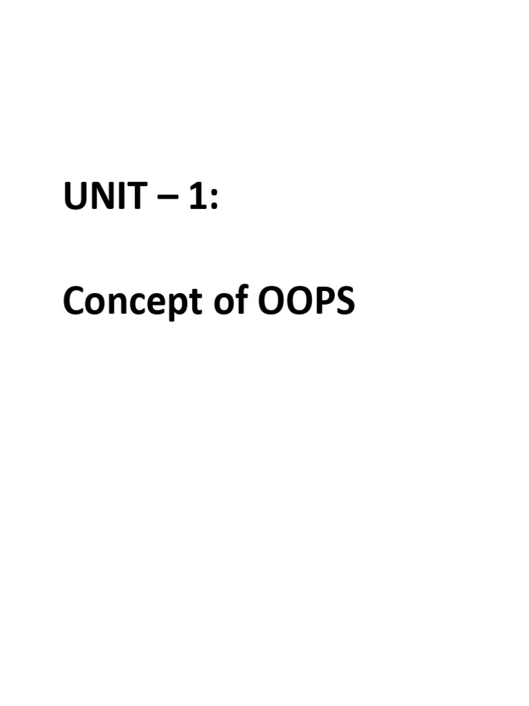 OOP Fundamentals and Function Overloading | PDF | Data Type | Object ...