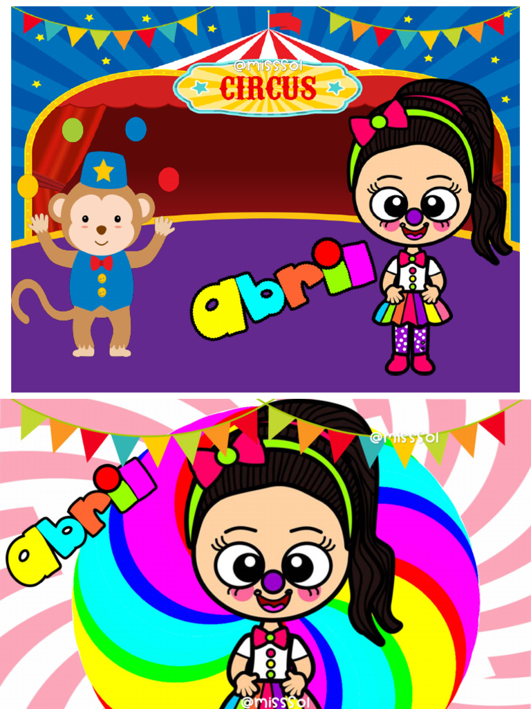 Abril cartel decorativo pdf