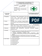 Sop Pemantauan Waktu Penyampaian Hasil Pemeriksaan Lab Untuk Pasien Urgent