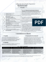 Manual de aplicación del  diagnóstico del apoyo emocional y manual de calificación de prueba diagnóstica para tercer grado primaria
